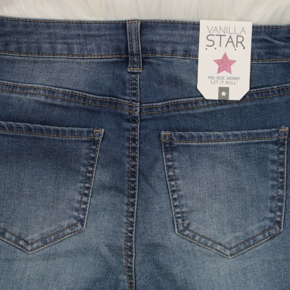 Vanilla Star Juniors Ripped Skinny Jeans - Picture 5 of 8